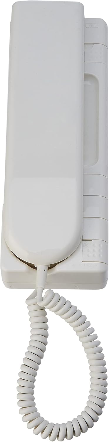 Urmet 1130/16 Interphone universel pour installations traditionnelles 5 fils 4 + N et 2 fils 1 + N, Blanc