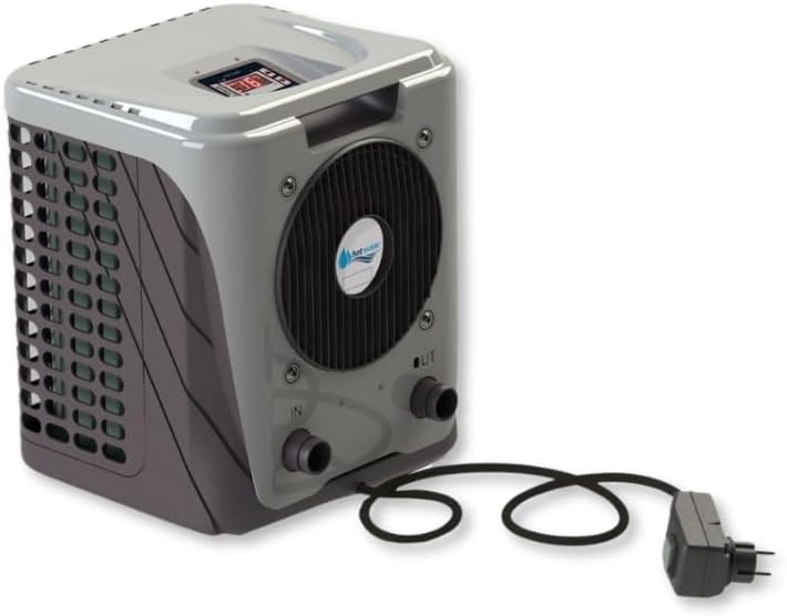 Pompe à Chaleur Hot Water 3,50KW pour Piscine Hors Sol jusqu'à 20 m3 Cop 6 à 27°C, multicouleur