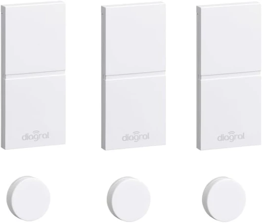 Pack de 3 détecteurs d'ouverture Miniatures DIAG39APX - Diagral
