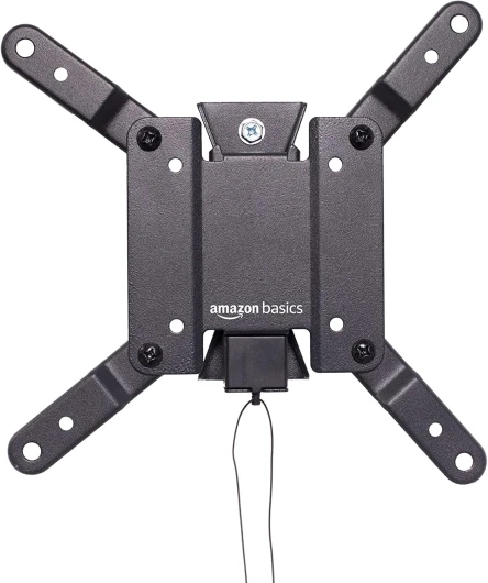 Support Mural inclinable pour télévision - pour TV de 30.5 - 101.6 cm (12 à 40 Pouces) - VESA 200 x 200, Noir
