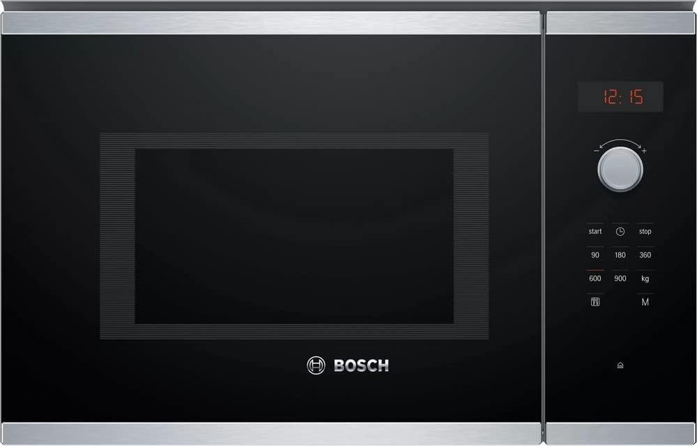 BFL553MS0 Série 4 - Micro-ondes intégrable, 59 x 38 cm, 25 litres, Inox