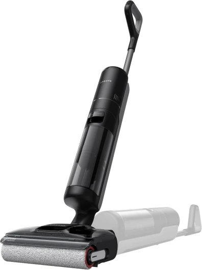 H12 Pro FlexReach Aspirateur Laveur, portée à Plat à 180°, séchage 5 Min, Aspiration 18 kPa, Lavage à Chaud à 90 °C, Nettoyage Deux Bords, 50 Minutes de Nettoyage