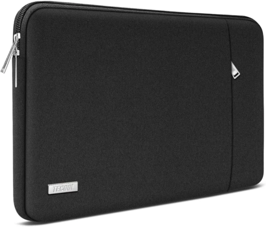 15 15,6 Pouces Pochette Ordinateur Portable pour 15,6" HP Lenovo Dell Acer ASUS Chromebook Samsung Notebook, Protection Housse PC Portable 15.6 Pouces Sacoche Ordi, Noir 15.6 Pouce Noir