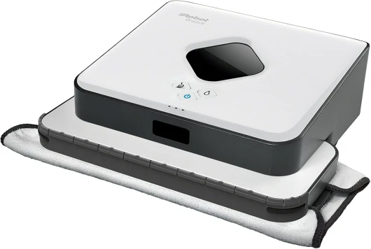 Braava 390t, robot laveur de sols pour plusieurs pièces et larges espaces, silencieux