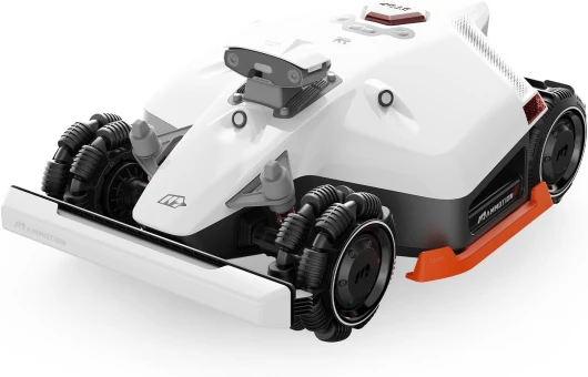 LUBA 2 AWD 3000X Robot Tondeuse sans Fil Périphérique, NetRTK+Vision, Aucune Antenne RTK Requise, Recommandé 3000m², Pentes à 80%, Hauteur de Coupe 25-70 mm,avec Module 4G