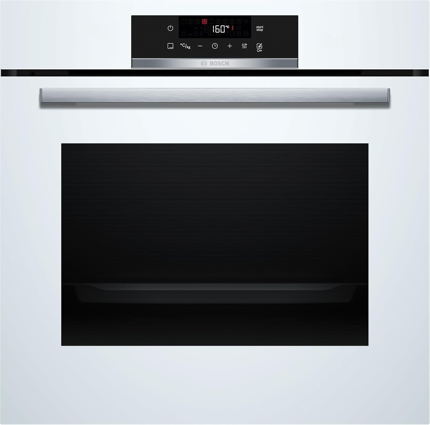 HBA572BW3F, Série 4, Four, Encastrable, Blanc Blanc Ecran Pyrolyse