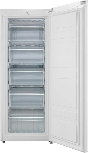 ' RCU160WH2(E) Congélateur Armoire 160L - Hauteur 142cm -183kWh/an-Porte Réversible-42dB Silencieux-Thermostat Réglable-Pieds Ajustables-Blanc