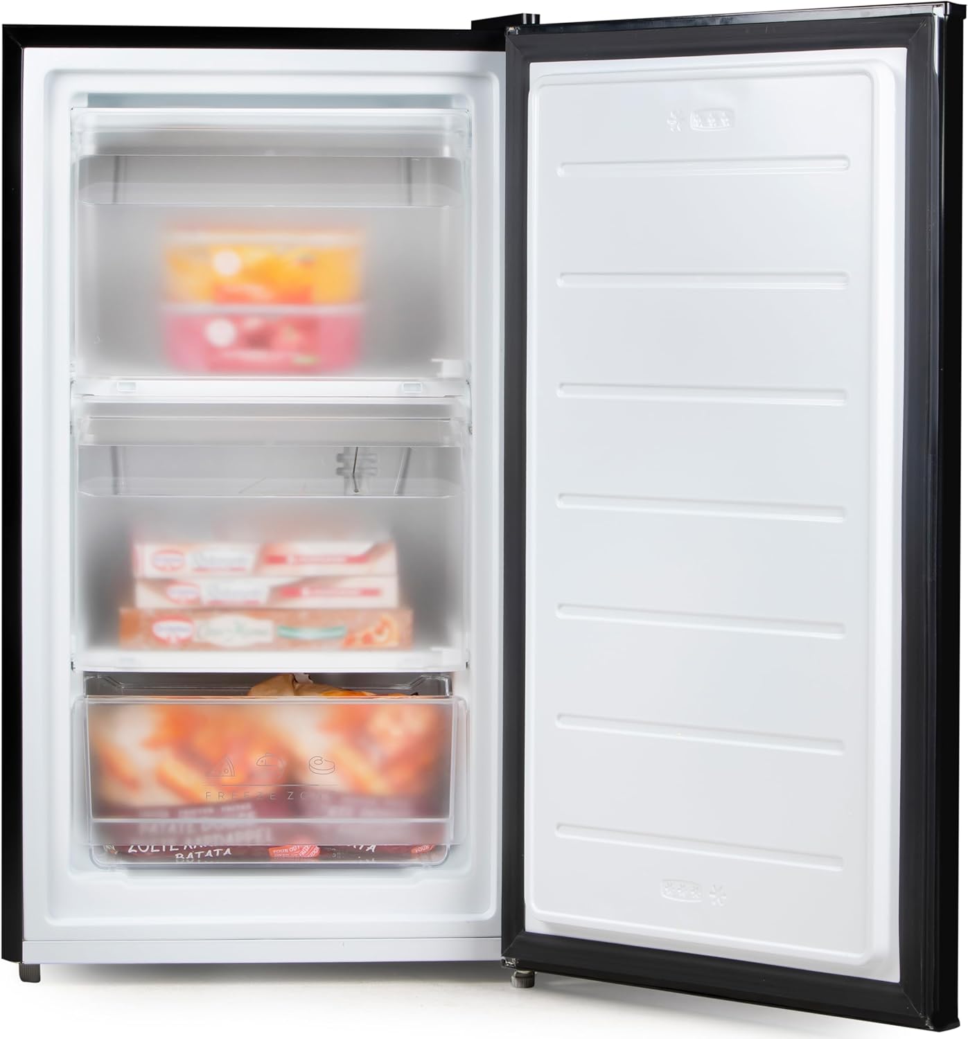 PR143DV Congélateur Table Top - 60L - Pose Libre - Classe E - Noir