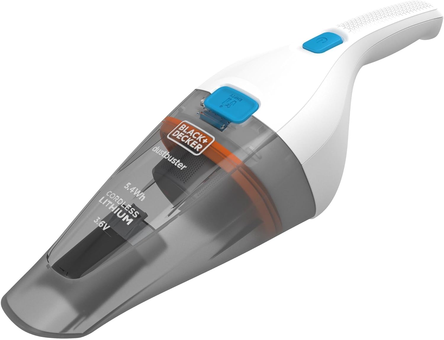Black+Decker dustbuster, Aspirateur à Main sans Fil 3.6V, NVC115JL-QW Blanc 325 ml