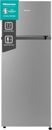 Hisense - MTM55205SE - Réfrigérateur Autoportant Double Porte Modèle 2022, 206 L, Argent, 143.4 x‎ 54.2 x 55 cm