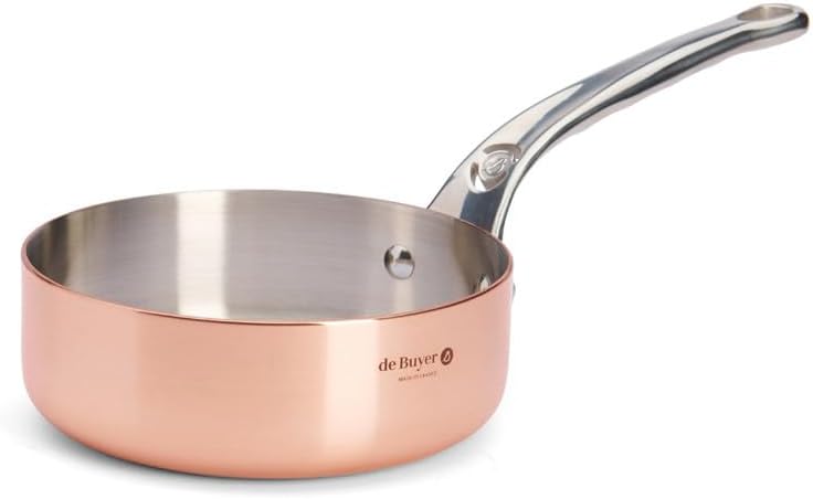 Sauteuse en cuivre PRIMA MATERA - Diamètre 16 cm - Diamètre 16 cm Unique