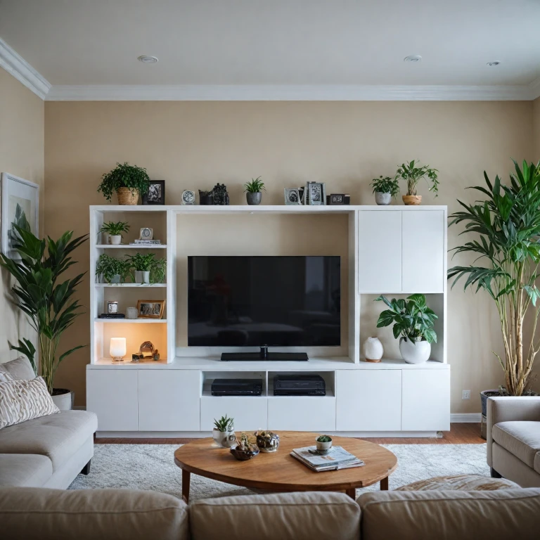 Choisir le meuble TV blanc idéal pour votre salon