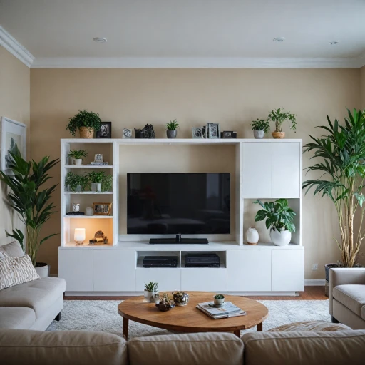 Choisir le meuble TV blanc idéal pour votre salon