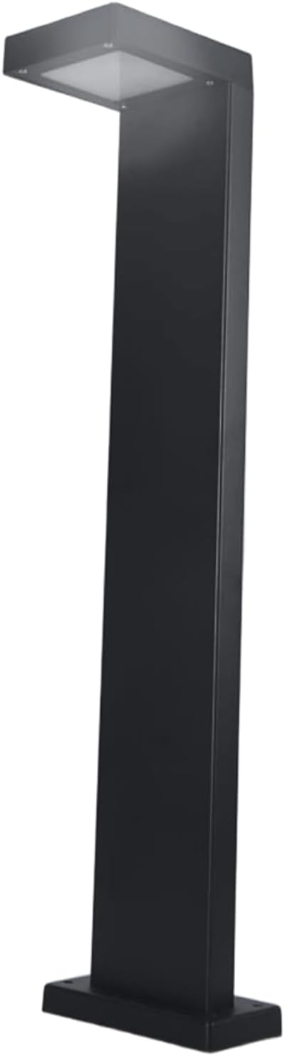 Borne d'allée extérieure LED 10W - 3000K, IP65 étanche - Lampadaire Extérieur, Efficace et Durable - Pour allée, Cour, Jardin, Terrasse, Dimensions 80x120x160 mm
