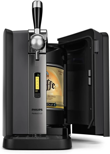 Philips PerfectDraft, Tireuse à Bière Domestique avec écran LCD, fûts de 6 L, 70 W (HD3720/25)