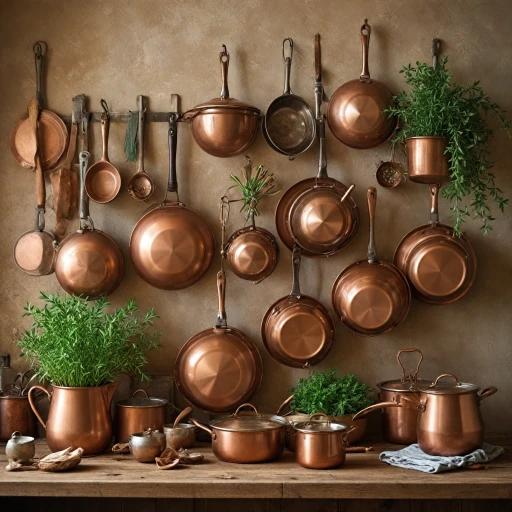 Les secrets des casseroles en cuivre anciennes