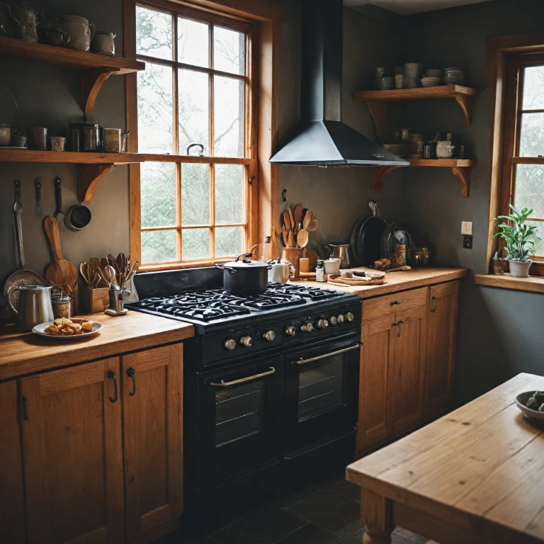 Les avantages d'une cuisinière mixte bois et gaz pour votre cuisine