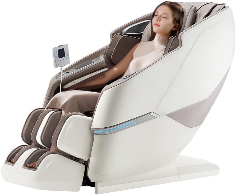 4D Fauteuil de massage complet du corps Fauteuil de massage à gravité zéro pour massage Back Neck relax at Home Office
