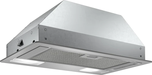 Bosch DLN53AA70 Hotte Groupe filtrant Série 2 encastrable, 1 moteur et 3 vitesses d'aspiration, Eclairage LED, 53 cm, Anthracite