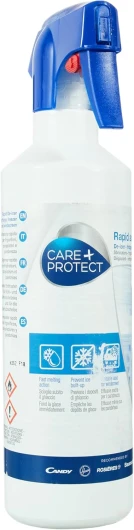 CARE+PROTECT Dégivrant Universel à Action Rapide - Elimine les Dépôts de Glace à l'Lntérieur du Réfrigérateur et Congélateur - Efficace Aussi sur les Pare-Brise de Voitures - 500ml Spray dégivreur 500 ml (Lot de 1)