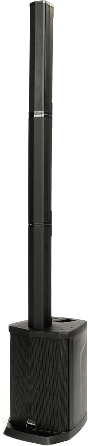 CS200 Enceinte Active Amplifiée Sonorisation Puissante Bluetooth 200W - Class-D 105db - Sono Mobile, Robuste, Compacte, Performante, 5 entrées, sans Fil, DSP - DJ, Fête, Conférence, Concert