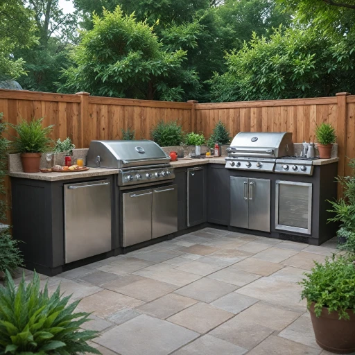 Optimisez votre espace extérieur avec une cuisine d'été