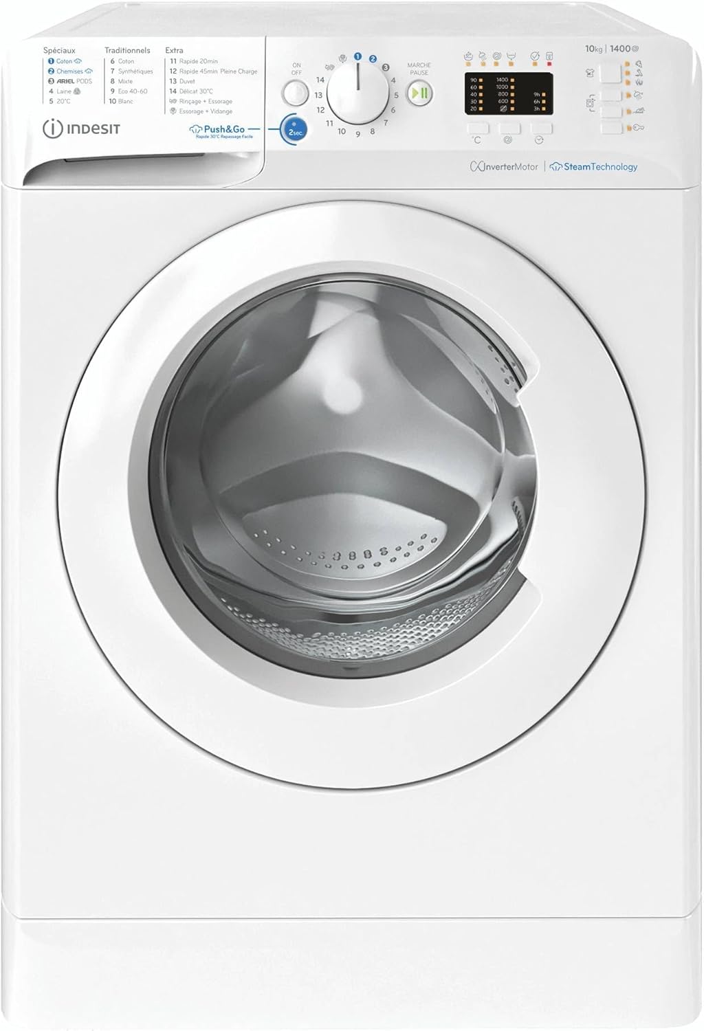 INDESIT Lave linge Frontal BWA71295XWVFR