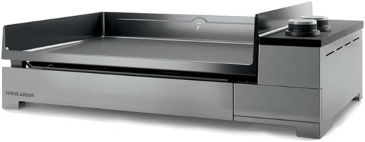 FORGE ADOUR Plancha gaz Plancha premium gaz 60 chassis inox