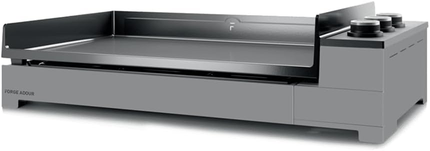 FORGE ADOUR Plancha gaz PREMIUM G 75 A plancha premium gaz acier plus inox
