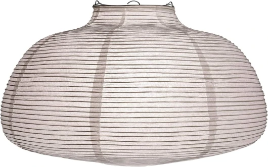 LUM&CO Ostaria 95898 Abat-Jour Suspendu - Boule Japonaise en Forme de Nuage Blanc - Dimensions : diamètre 45 cm