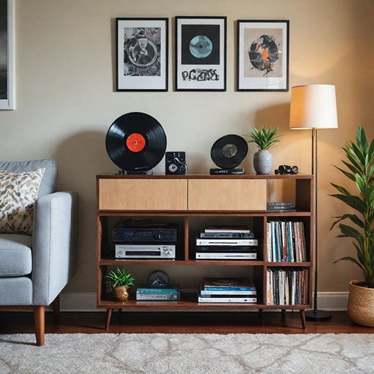 Optimisez votre espace avec un meuble pour platine vinyle
