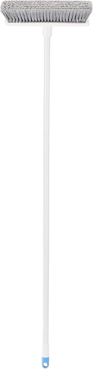 Balai brosse incliné, bleu et blanc Balai brosse Unique