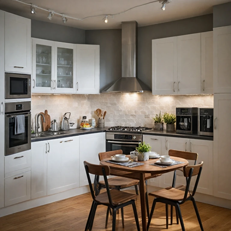 Optimiser l'espace avec une cuisine d'angle