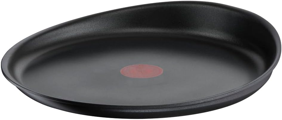 Ingenio Poêle à crêpe 27 cm, Induction, Revêtement antiadhésif, Fonte d'aluminium, Empilable, Compatible lave-vaisselle, Eco Resist L8581004