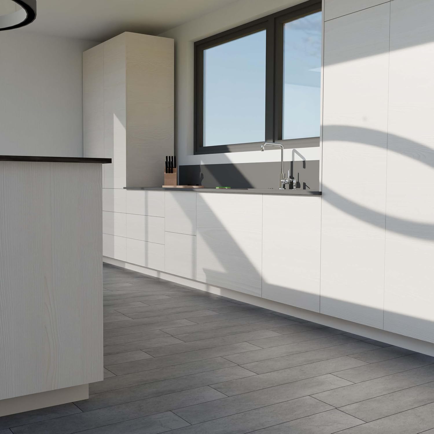 Cuisina9 Façade de Cuisine sur-Mesure, Personnalisable, Compatible avec Toutes Les Cuisines