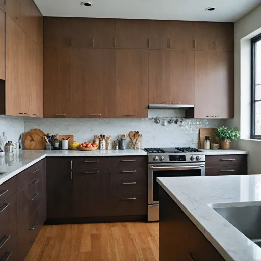 Optimiser votre cuisine : garder les caissons et changer les portes à moindre coût