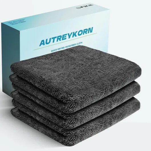 Total Clean Chiffon Microfibre XXL Original Série Surfaces Mirroir, Torchon de Ménage Ultra-Doux Haute Absorbance, sans Peluches, Idéal pour Salle de Bain, Cuisine et Automobile