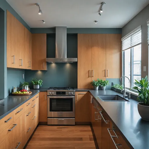 L'harmonie entre inox et bois dans votre cuisine