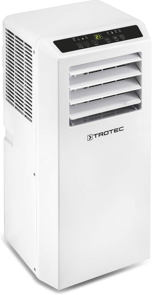Climatiseur mobile réversible PAC 2010 SH 2,0 kW - 7000 BTU/h - Climatiseur 4 en 1 : Climatisation, Chauffage, Ventilation, Déshumidification - 26m2 26m² / 65m³