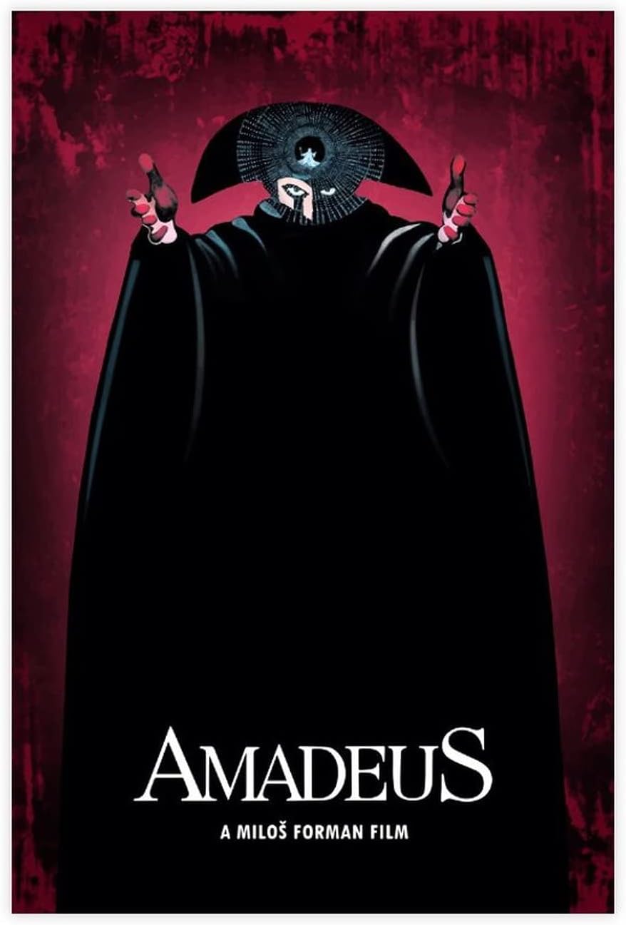 HDTS Poster de film Amadeus sur toile pour chambre à coucher, décoration de bureau, décoration sans cadre : 30 x 45 cm