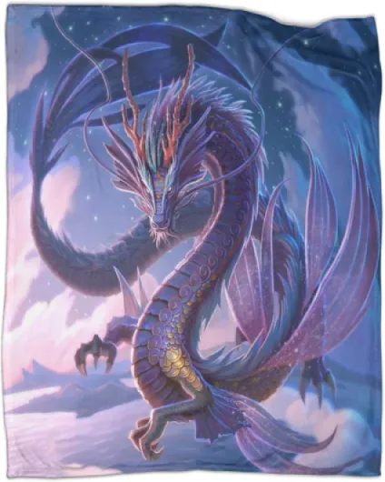 Kaiyun Dragon Édredon - Couverture De Canapé - Housse De Voyage Douce Et Confortable,40x50inch(100x130cm) 40x50inch(100x130cm) Style-11