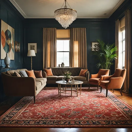 Comment intégrer un tapis art déco dans votre intérieur