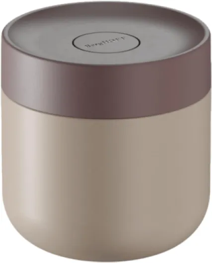 Home Mug isotherme - 0,35L – Récipient isotherme pour aliments & boissons – Acier inoxydable – Boîte repas thermique Sand Small (350ml)