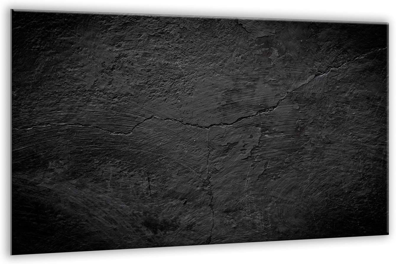 Couvercle de protection en céramique pour plaque à induction 80 cm x 52 cm - Crédence murale de cuisine - Grande planche à découper - Panneau universel en verre trempé - Protection de plan de travail