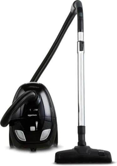 Aspirateur avec sac, puissant, pour sols durs et tapis, filtre HEPA, compact et léger, 700 W, 1,5 L, Noir Sac Noir 1.5 L