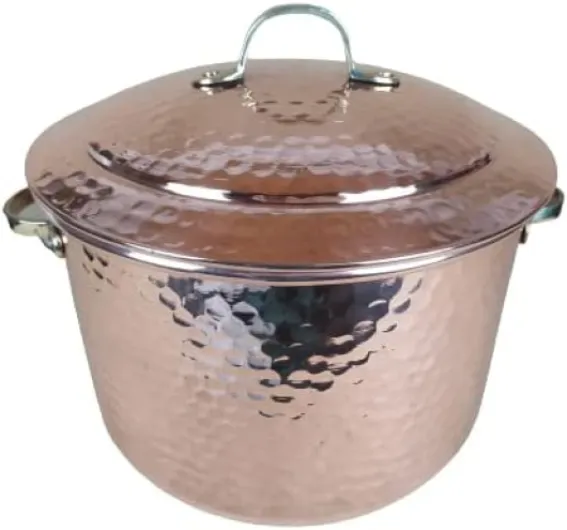 Pot faitout casserole cocotte Marmite di cuivre 11 L