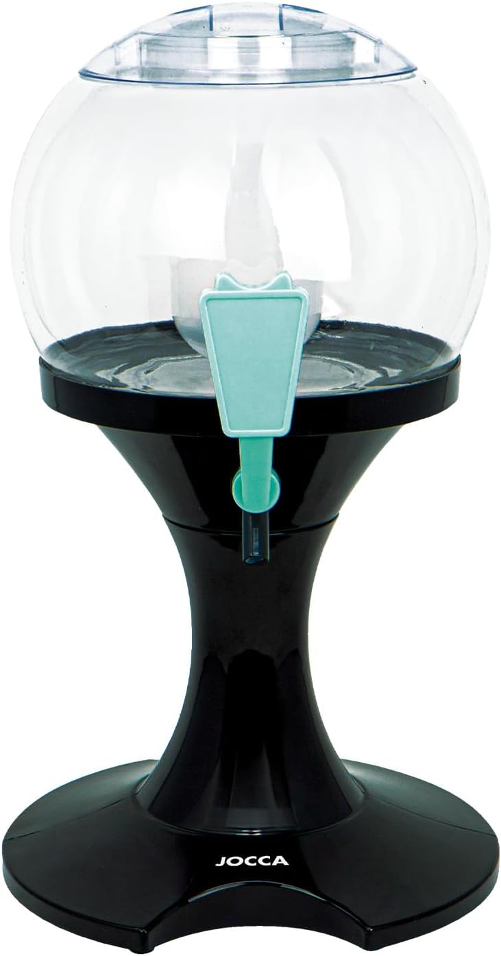 Distributeur de Boissons réfrigérant 3,5 L/Réservoir à Glace séparé/Distributeur avec Robinet/sans BPA 3,5 Litros Noir