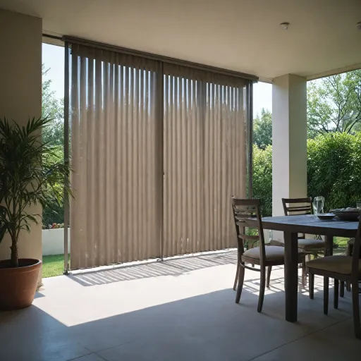 Comment choisir un store vertical extérieur de grande largeur pour votre maison