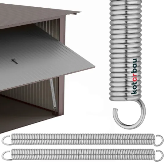 ® 2 x Ressort de torsion pour porte de garage 490 mm - Ressort Porte de Garage Basculante - Ressort Porte de Garage Sectionnelle - Ressort garage - Ressort torsion - ressort porte garage set de 2 pièces 490 mm