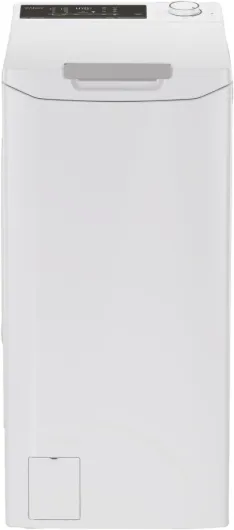 Lave-Linge Top - Machine à Laver 8kg/1200 trs/min - Classe Énergétique B - 17 Programmes - Wifi, Commandes Semi-Tactiles, Silencieux - Blanc - 86 x 41 x 60 cm - Modèle TCAS284TM4-S